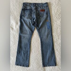 Wrangler Retro Slim Boot Cut Jeans Relaxed Fit Medium Blue Men's Size 30 NEW